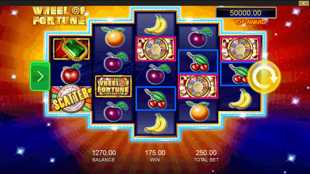 Бонусная игра Wheel Of Fortune: Triple Extreme Spin 5