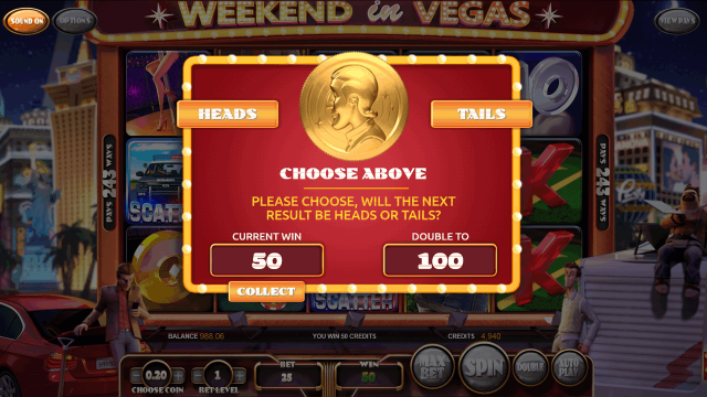 Бонусная игра Weekend In Vegas 6