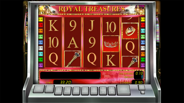 Игровой интерфейс Royal Treasures 3