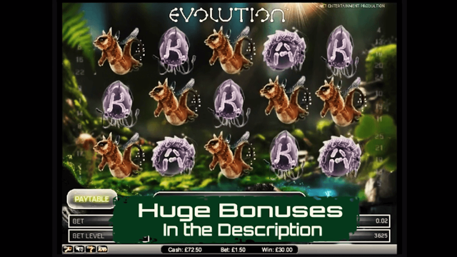 Бонусная игра Evolution 5